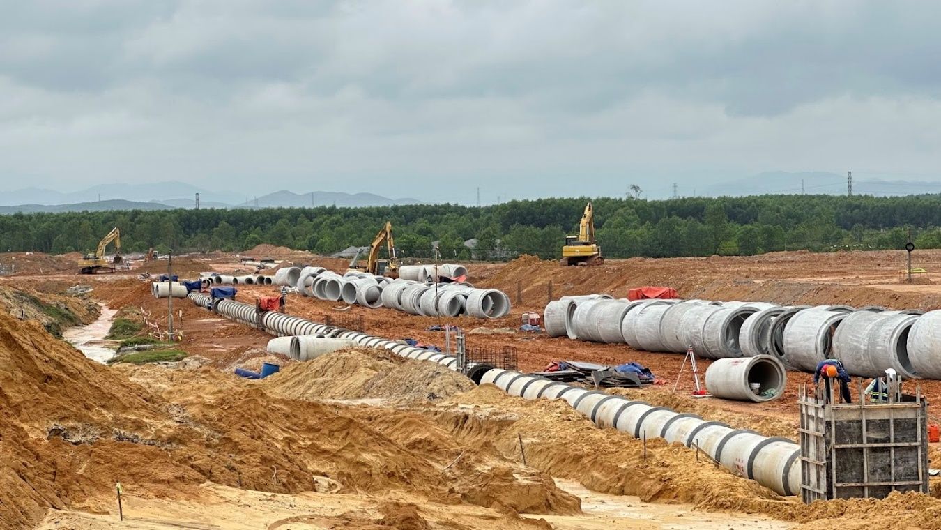 San lấp & hạ tầng KCN Quảng Trị